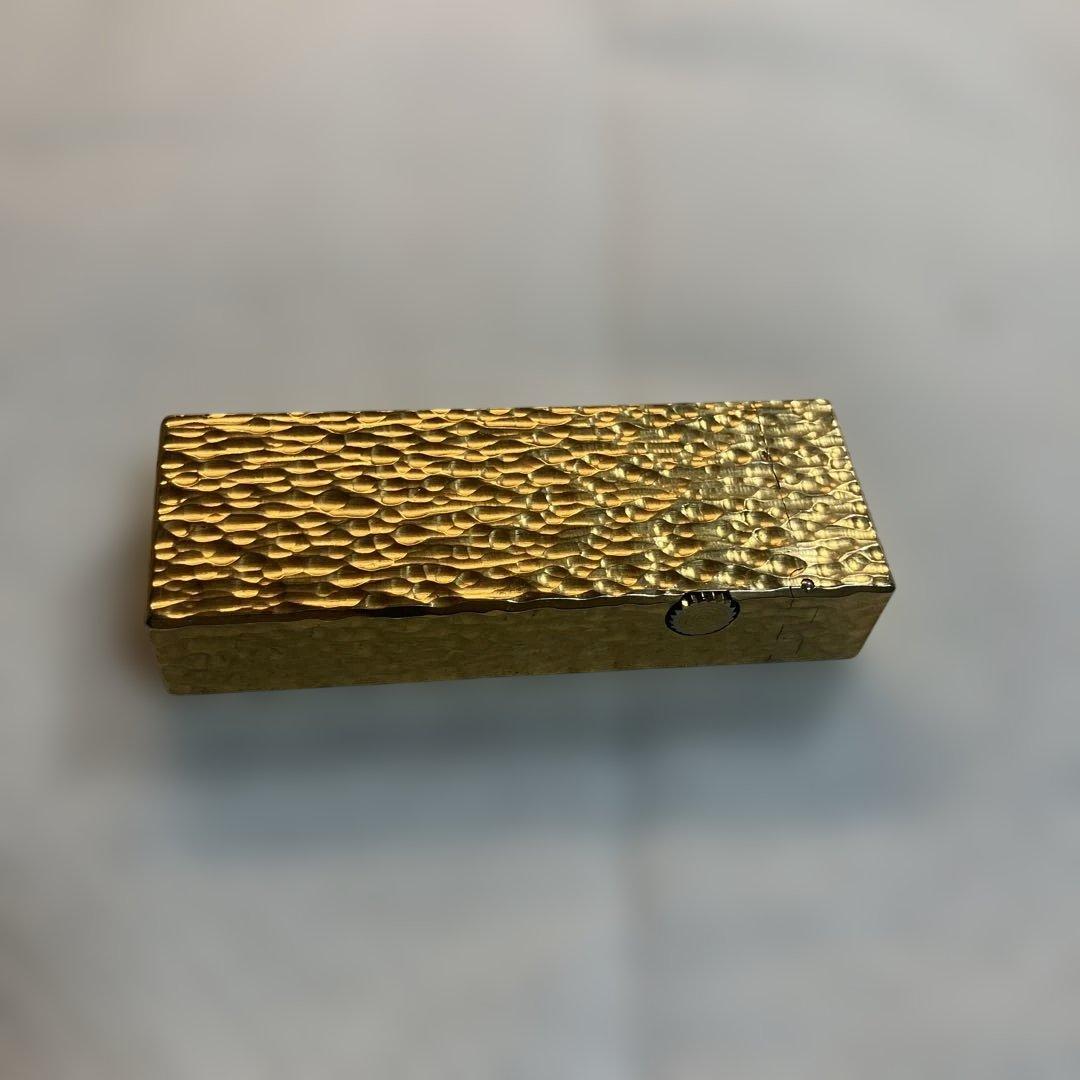 ダンヒルガスライターゴールド