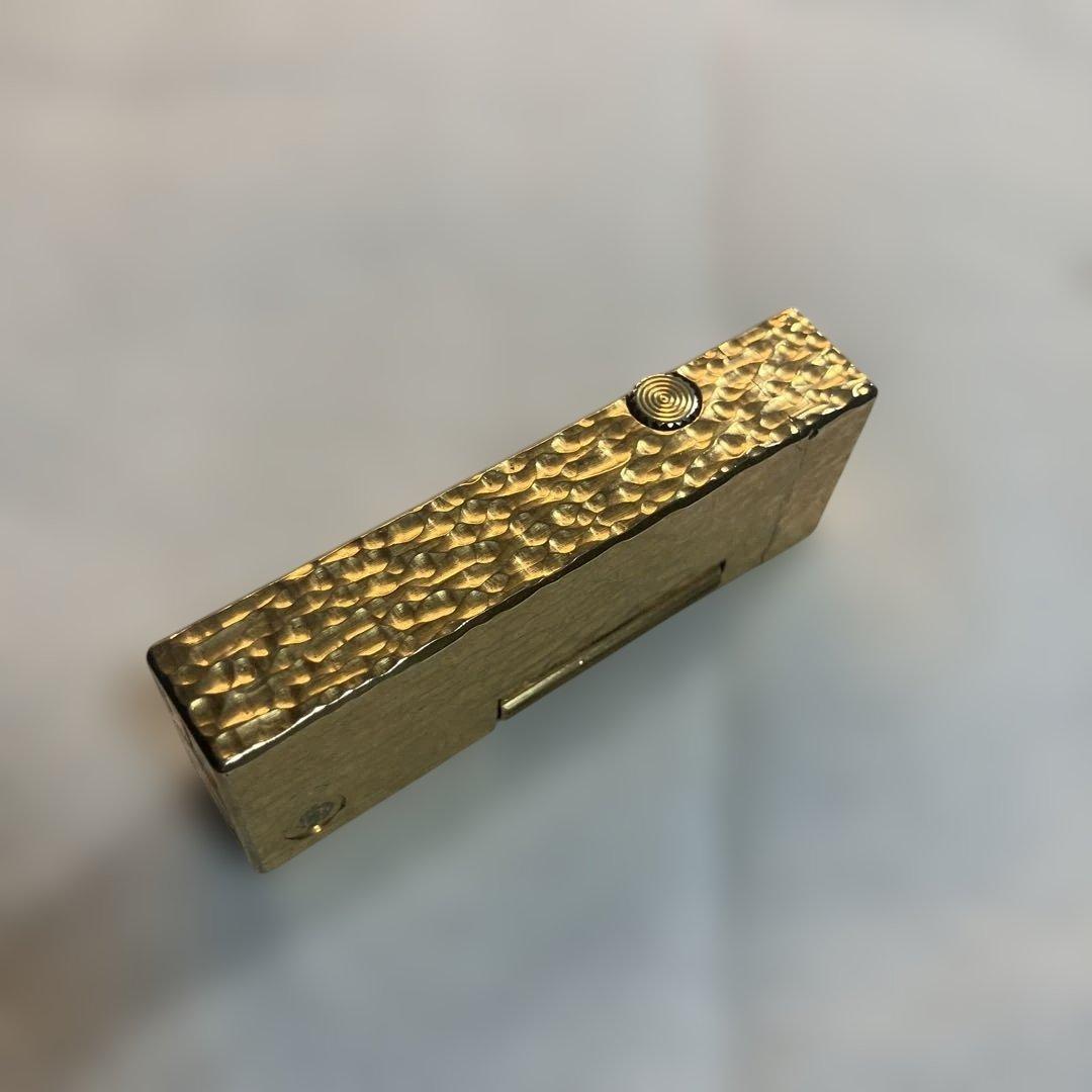 ダンヒルガスライターゴールド