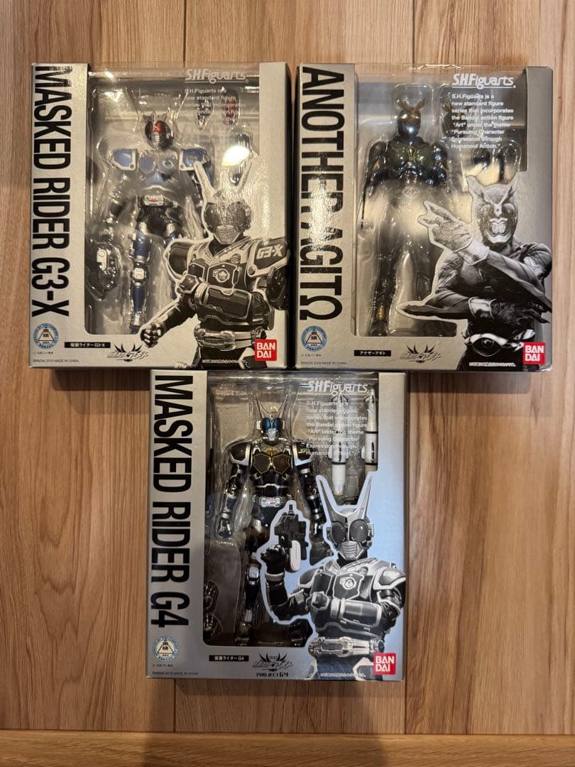 【未開封】S.H.Figuarts 仮面ライダーアギト 7点セット