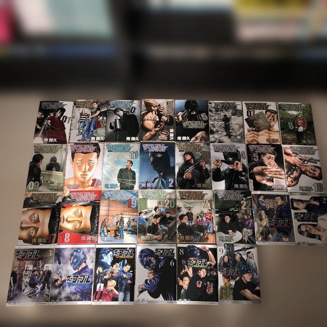 美品！ザ・ファブル全22巻＋セカンドコンタクト7巻以外全揃い！