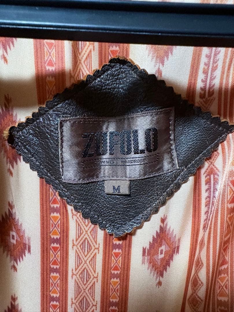 雰囲気抜群‼️羊本革短丈ライダースジャケット　革ジャン　レザージャケット