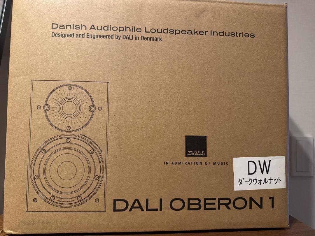 【元箱発送】 DALI OBERON1 DW