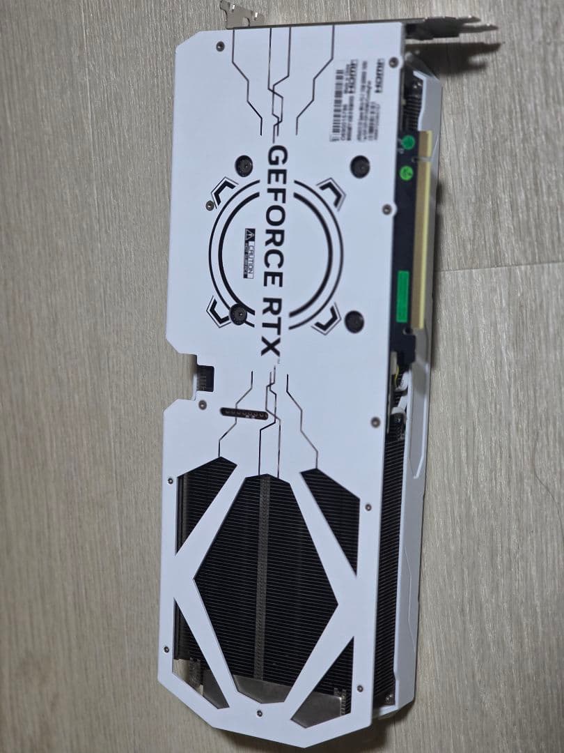 グラフィックボード・グラボ・ビデオカード RTX 4070 EX Gamer White 12GB GDDR6X