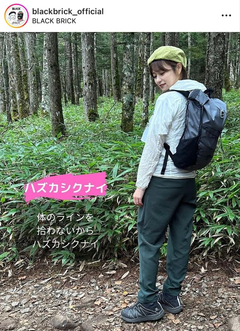 し*★様 【人気】BLACK BRICK★ 登山パンツ