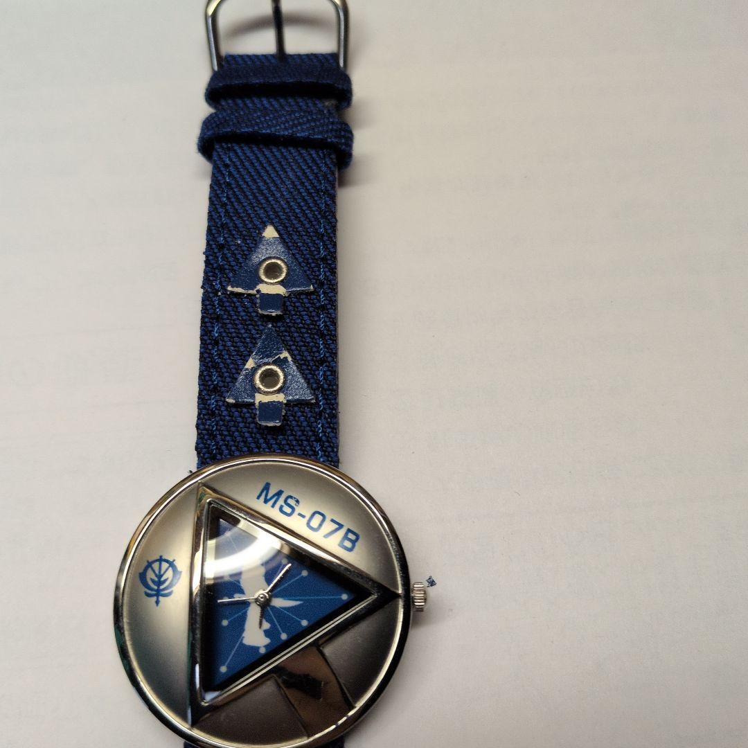 【希少】2010年代 ブルーガンダムウォッチ MS-07B腕時計