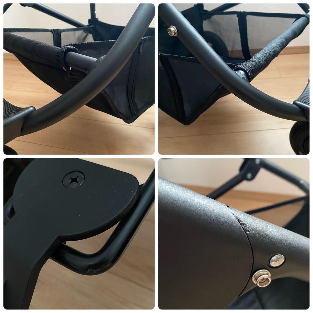 【極美品】エアバギー AIRBUGGY フレームのみ ブラック 黒 ペットカート