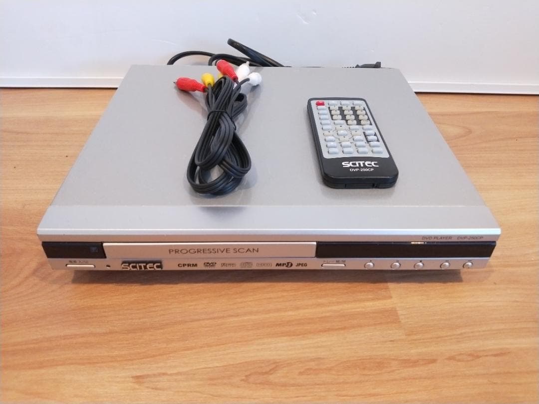 ＝レア品＝サイテック DVDプレイヤー DVP-250CP(フリフリ)