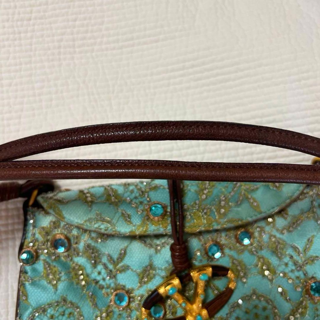 VALENTINO ビジューバッグ　ショルダーバッグ　パーティーバッグ　レース