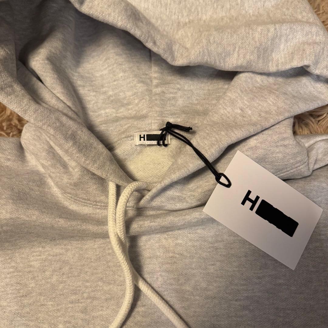 新品未使用　H BEAUTY&YOUTH　フーディー　パーカー　グレー　XL