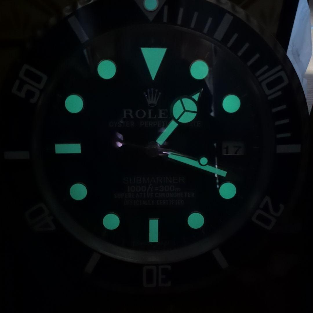 サブマリーナ　壁掛け時計