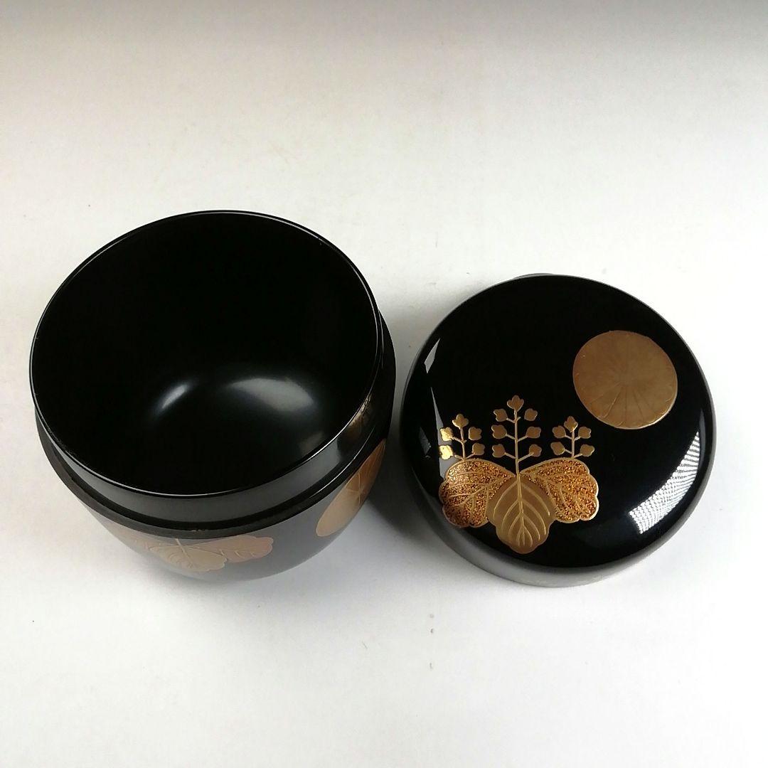 Ｔ８０１　棗　『高台寺蒔絵』『西村松雲 作』　共箱　茶道具