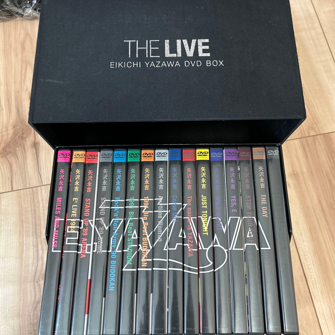【あい】矢沢永吉THE LIVE DVD BOX全16枚+大量おまけセット