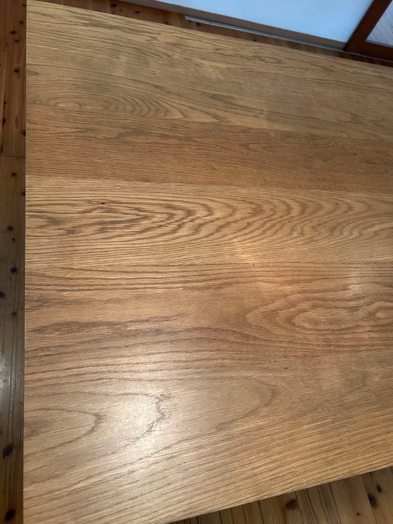 無印良品 MUJI ダイニングテーブル 220 オーク無垢材
