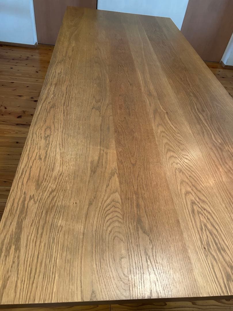 無印良品 MUJI ダイニングテーブル 220 オーク無垢材