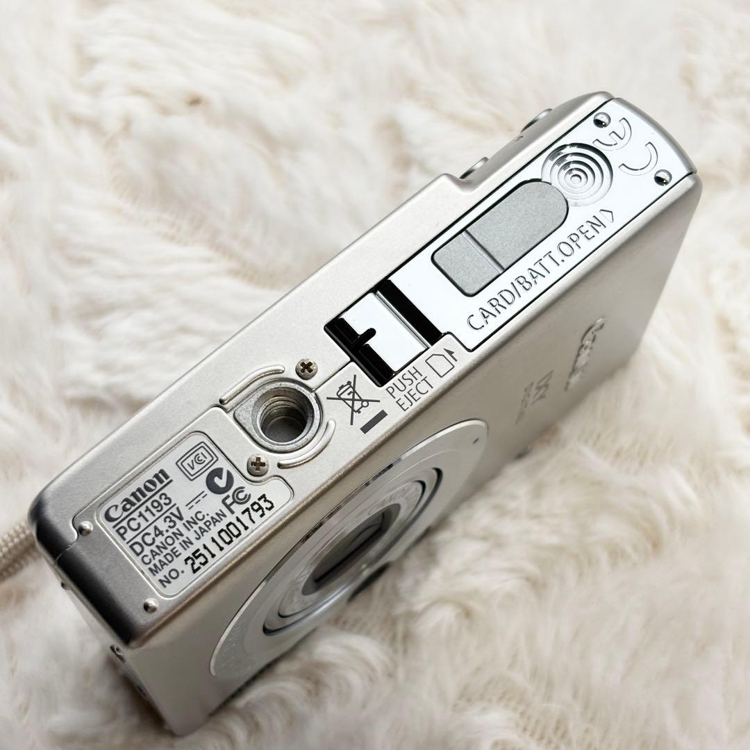 美品 動作良好 Canon IXY DIGITAL 70 シルバー
