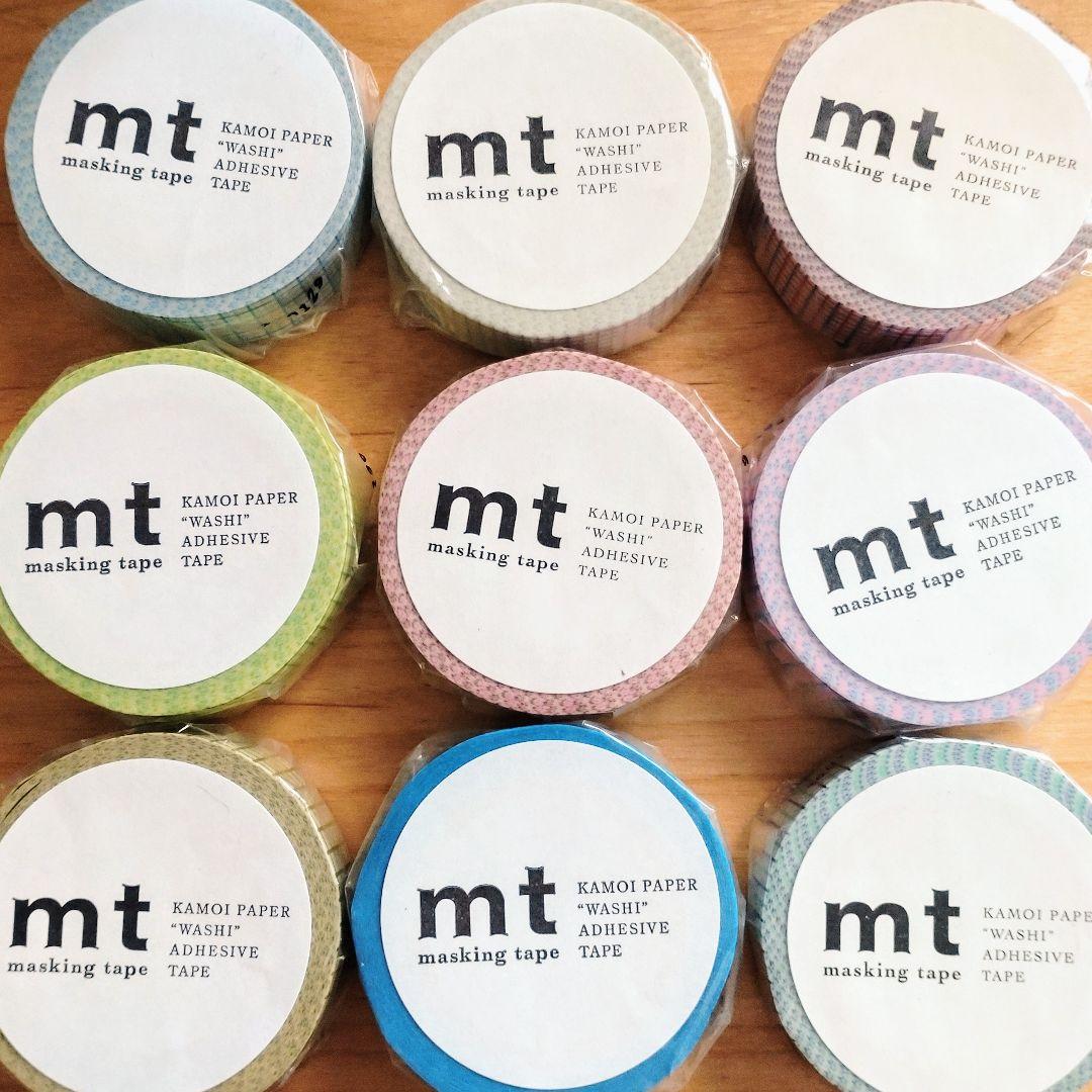 904.新品　mt　廃盤マスキングテープ　方眼34個②