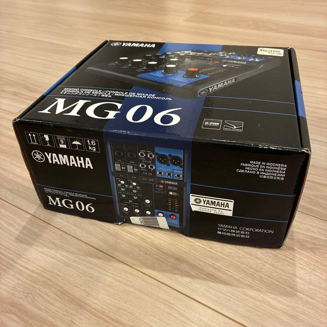 YAMAHA MG06 アナログミキサー