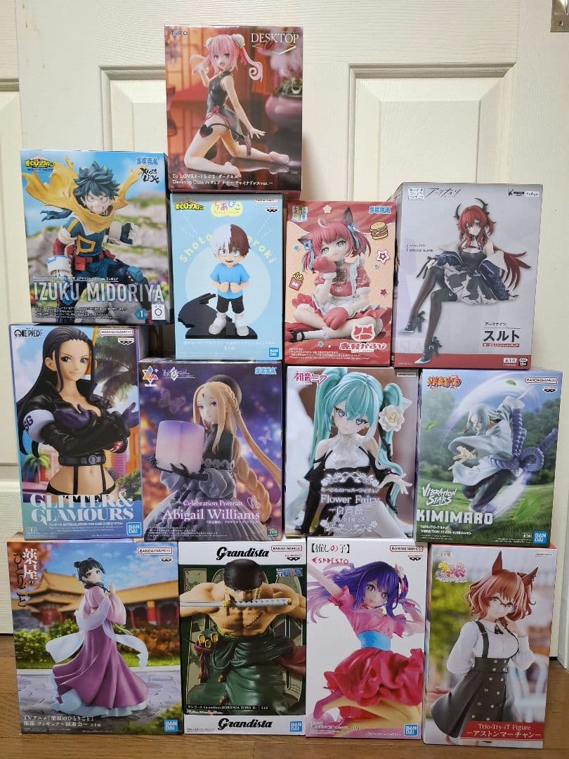 最新プライズフィギュア入り　まとめ売り　13体