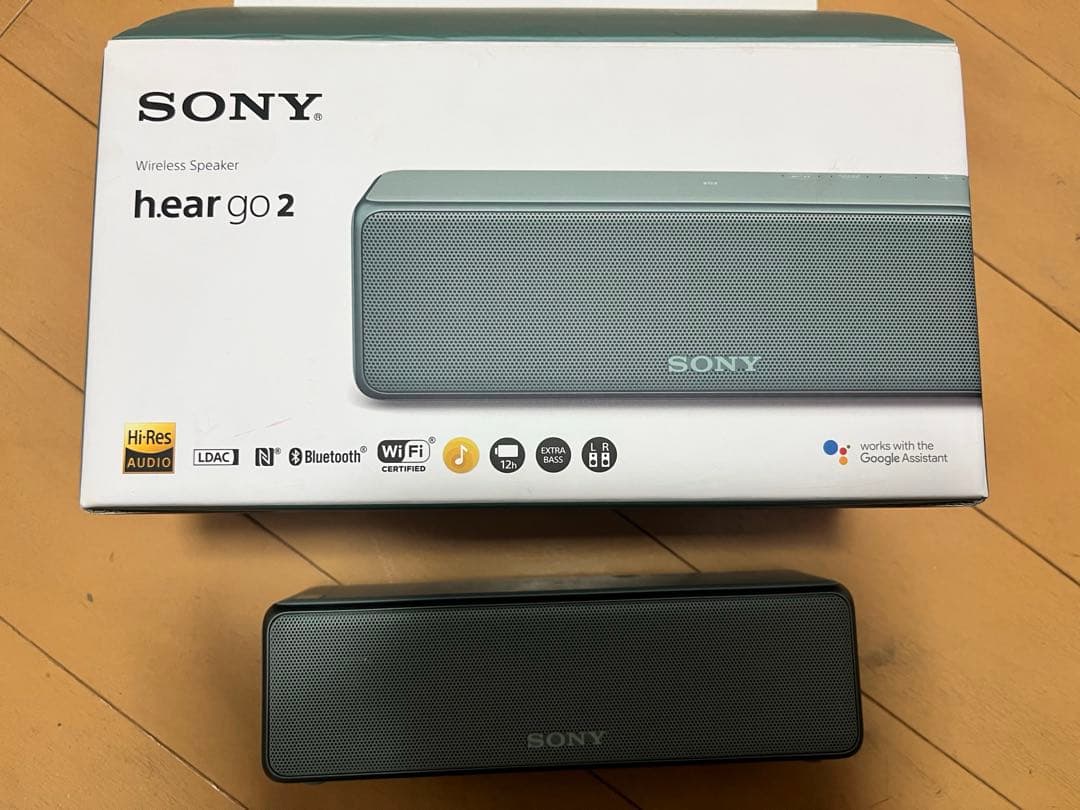 ソニー ワイヤレススピーカー h.ear go 2