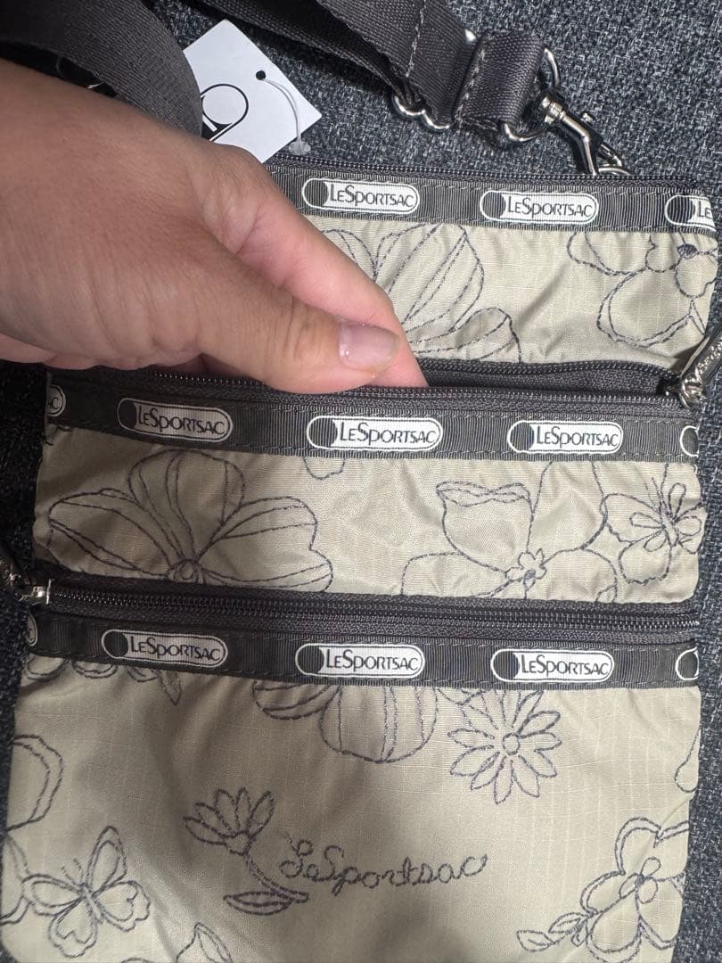 LeSportsac 花柄 ボストンバッグ 大容量バック、ポーチセット✨