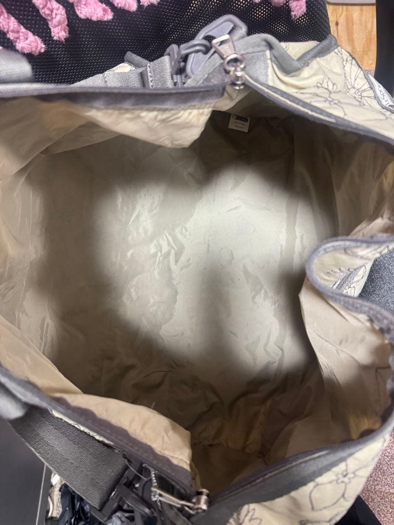 LeSportsac 花柄 ボストンバッグ 大容量バック、ポーチセット✨