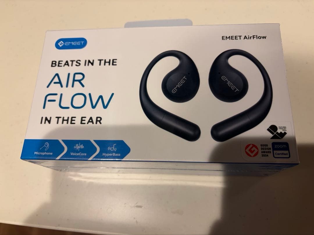 【新品、未使用】EMEET AIR FLOW Zoom ワイヤレスイヤホン