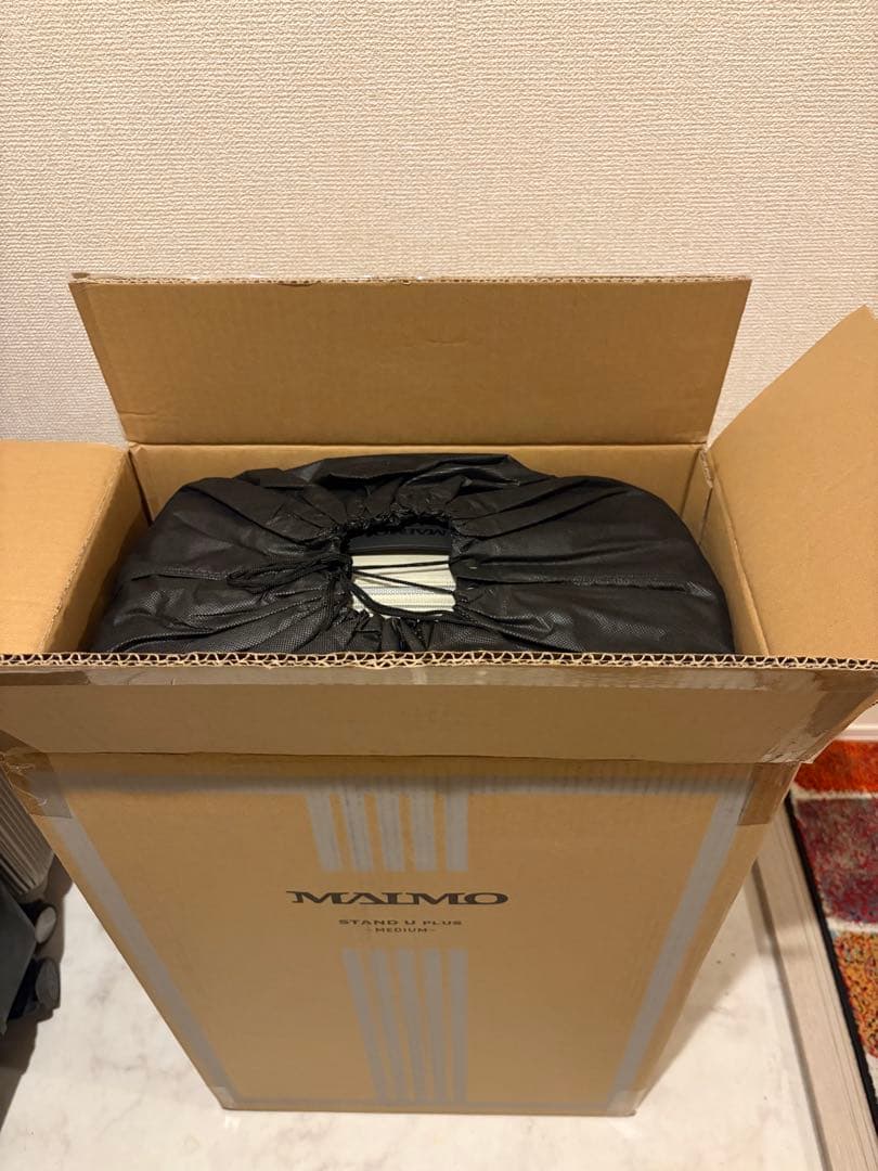値下中⭐︎新品MAIMO スタンドUプラス M ベージュ8cm拡張スペアキャスタ付