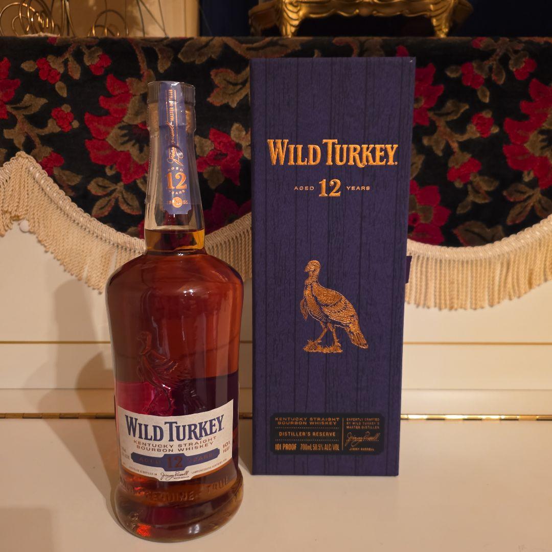 [入手困難] ワイルド ターキー 12年 箱付き 終売品 13500円 !