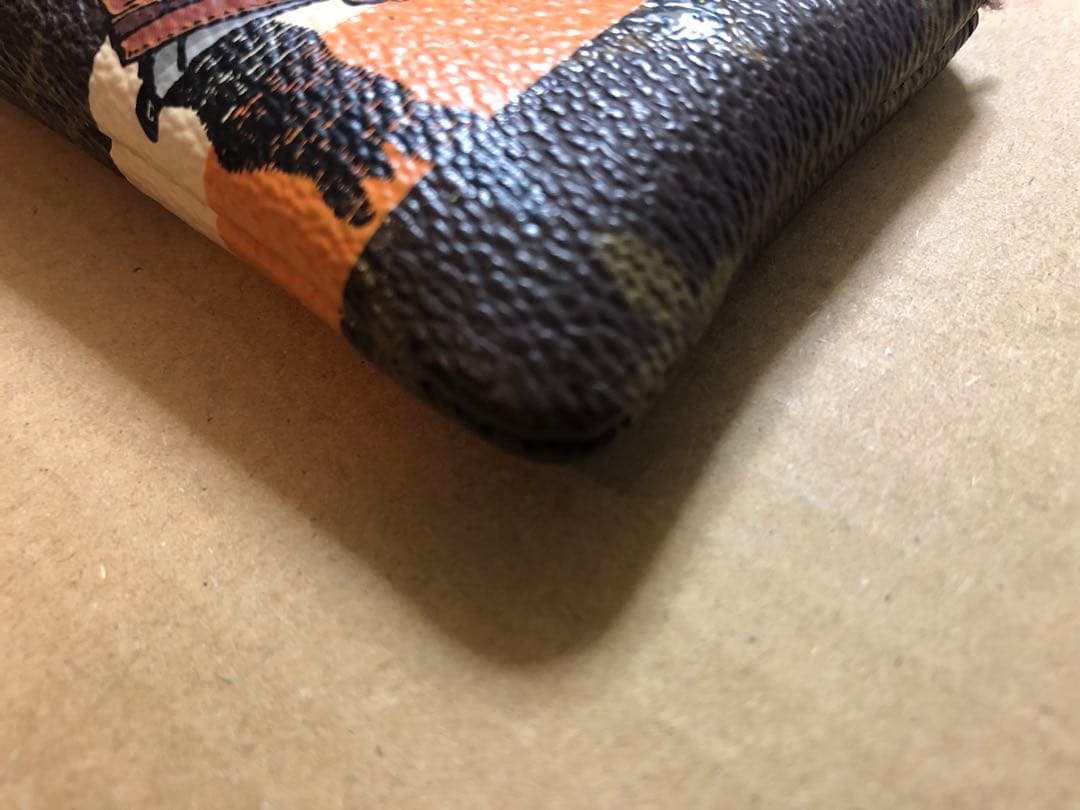 LOUIS VUITTON ヴィトン モノグラム ポシェットクレ ポーター 正規