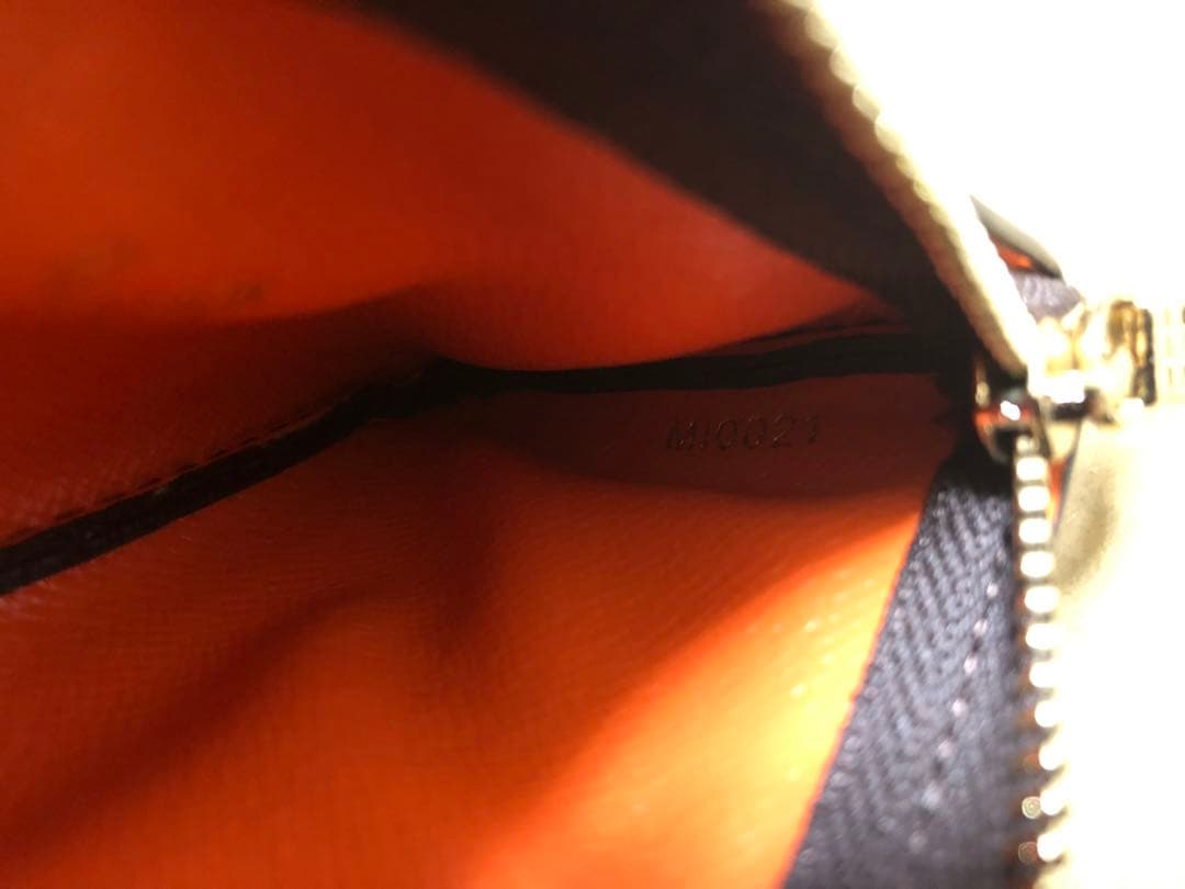 LOUIS VUITTON ヴィトン モノグラム ポシェットクレ ポーター 正規