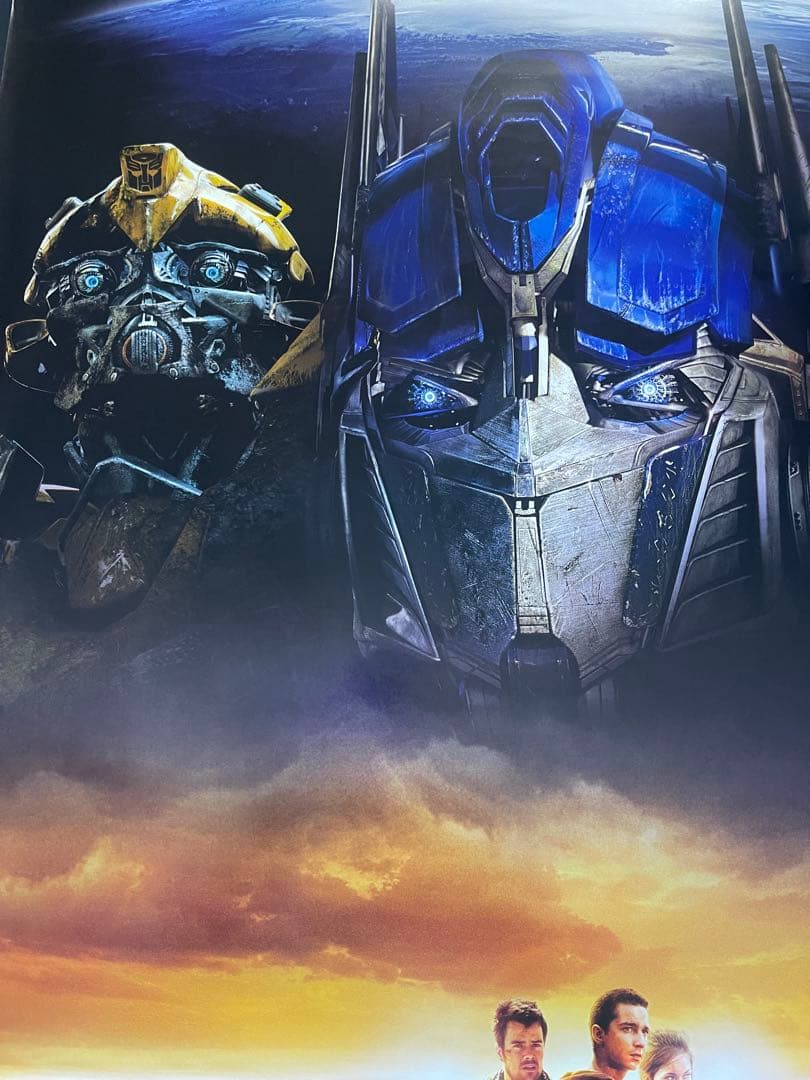 *枚数限定*映画館用両面印刷ポスターUS版:トランスフォーマー 2007年公開