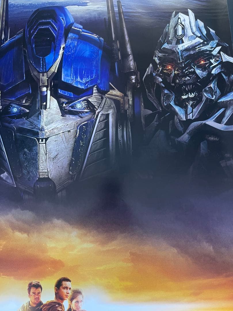 *枚数限定*映画館用両面印刷ポスターUS版:トランスフォーマー 2007年公開