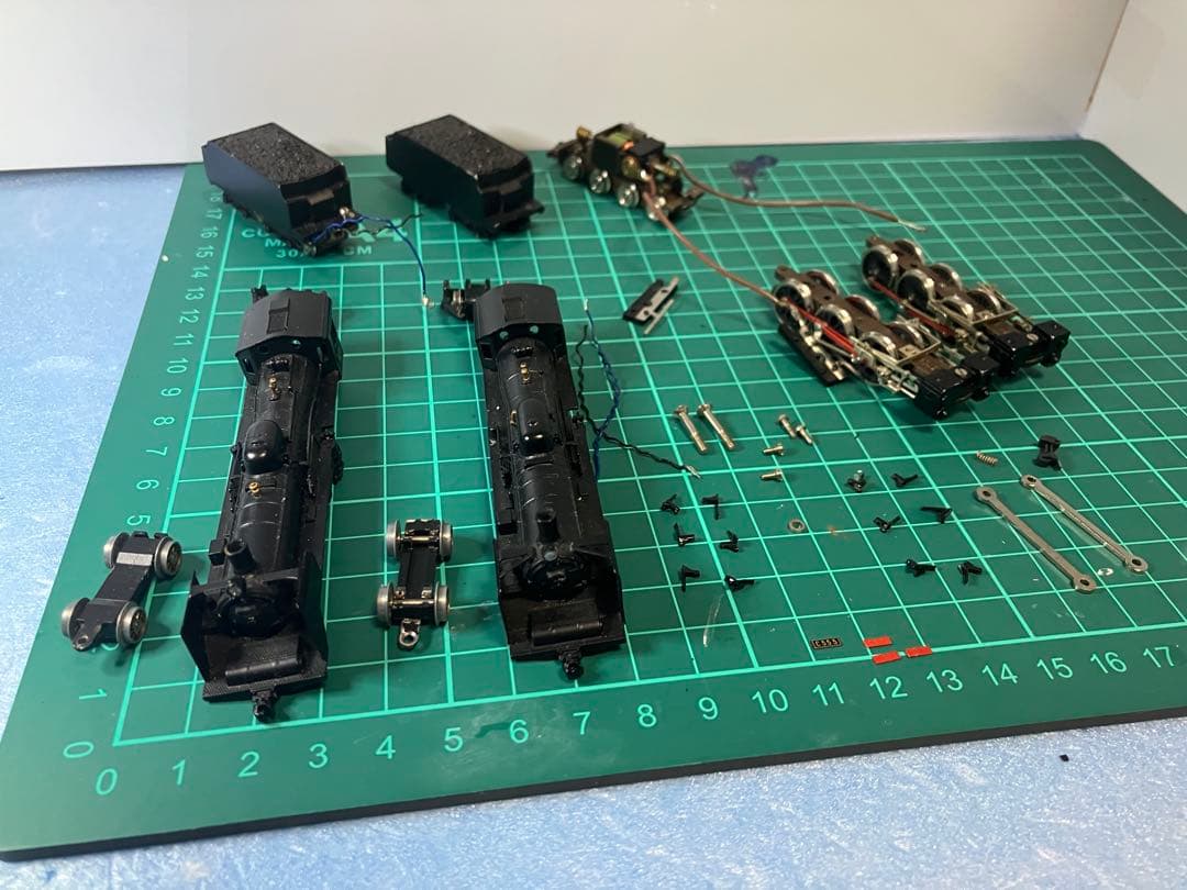 かけれ様　中村精密　C55 • C57 ２両　（整備途上）