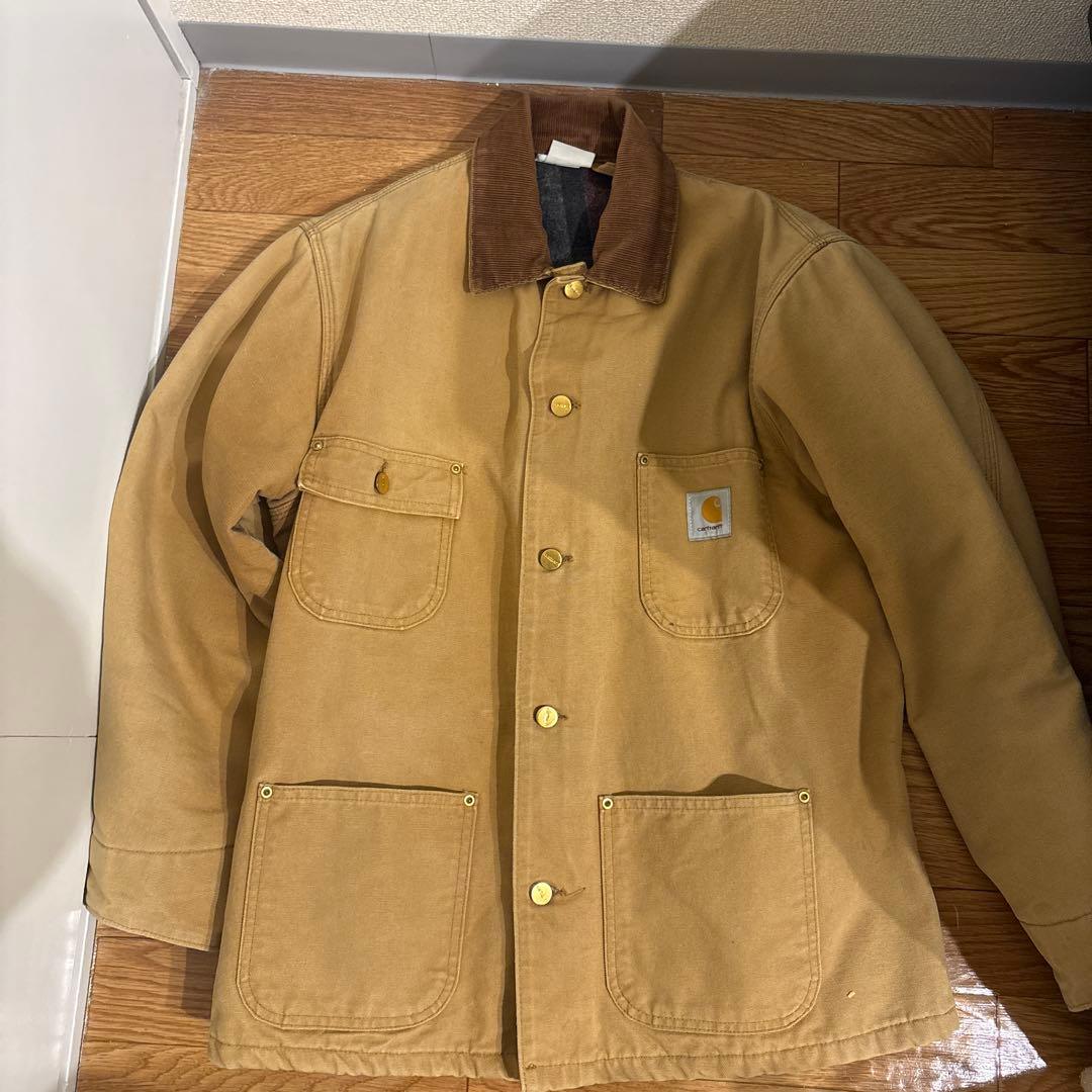 Carhartt ベージュジャケット　チョアコート