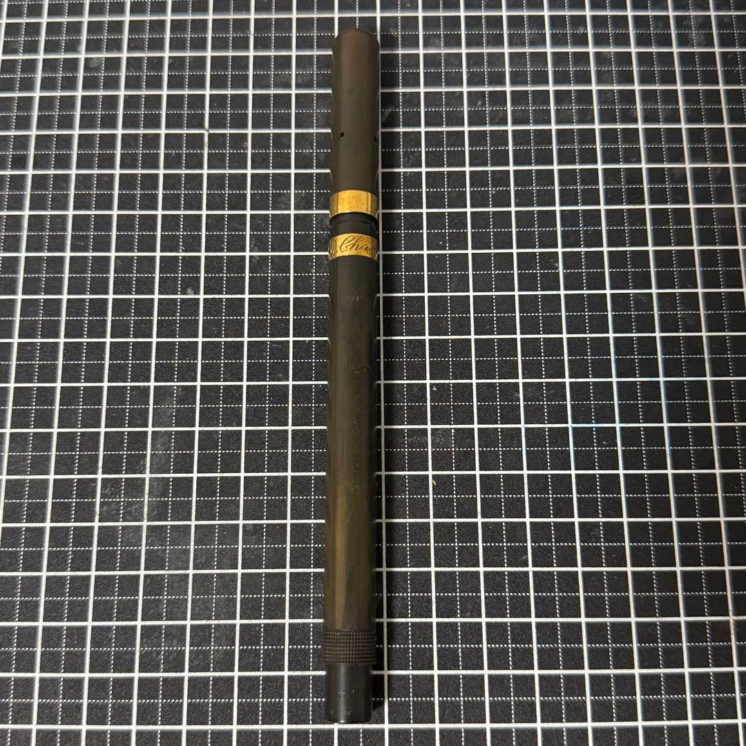 オノト 万年筆 プランジャー式 18金無垢バンド