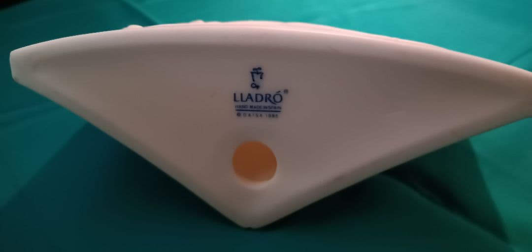 リヤドロ　LLADRO　ドン・キホーテ　スペイン　磁器　ロゴ入りスタンドセット