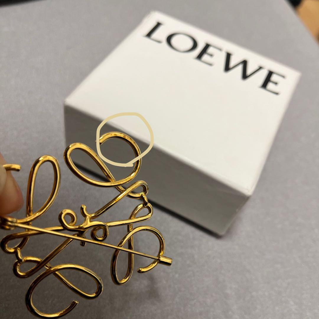 【てるるん】LOEWE アブストラクトブローチ