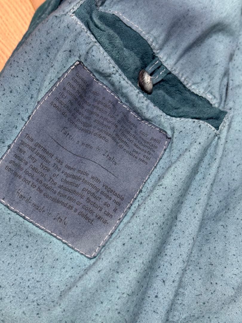 ジョルジオブラット GIORGIO BRATO スエードライダース ブルー 44