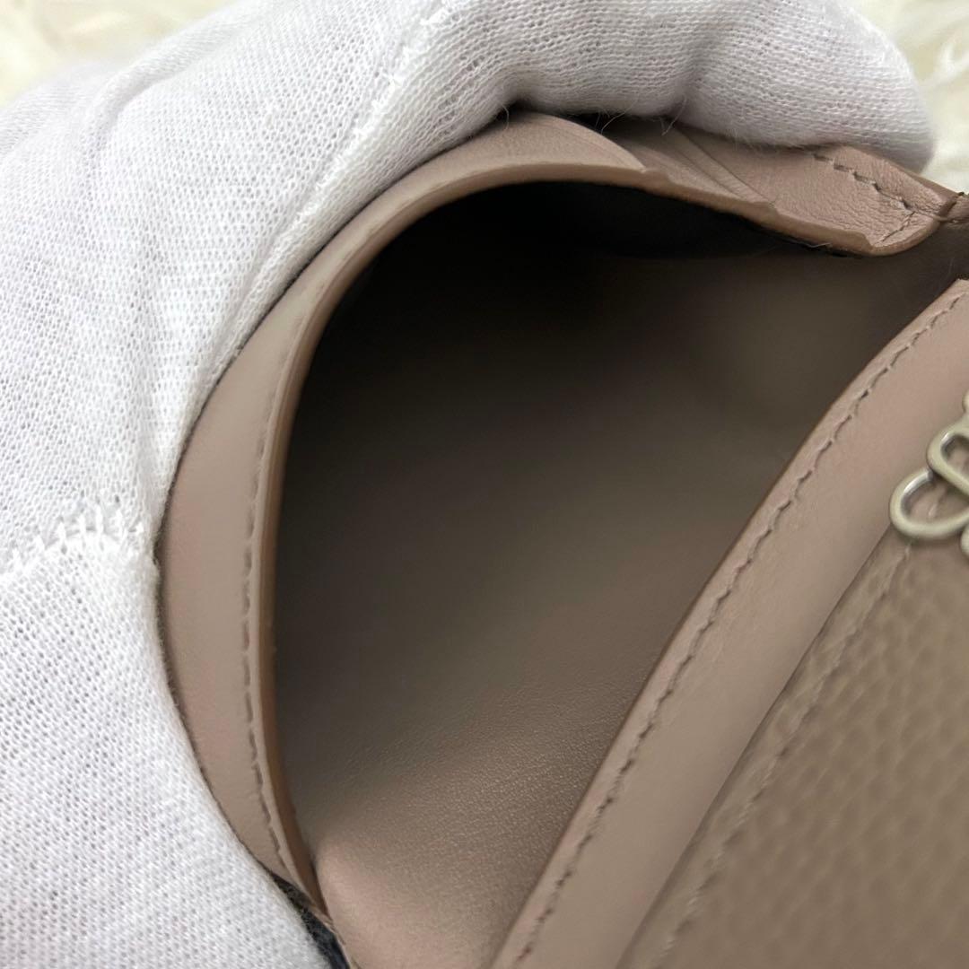 ［美品］LOEWE アナグラム バーティカル ウォレット スモール 財布