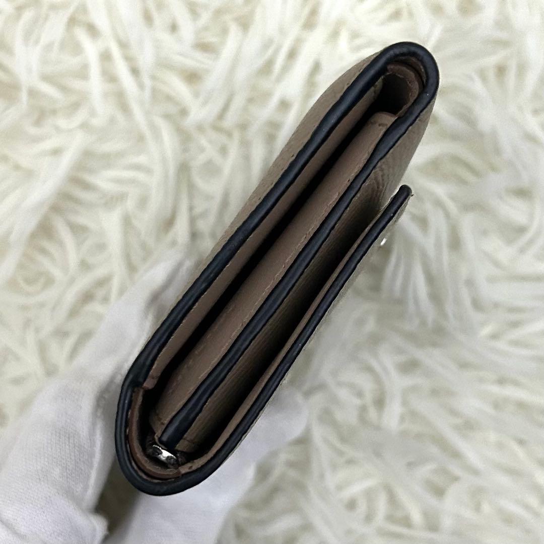 ［美品］LOEWE アナグラム バーティカル ウォレット スモール 財布