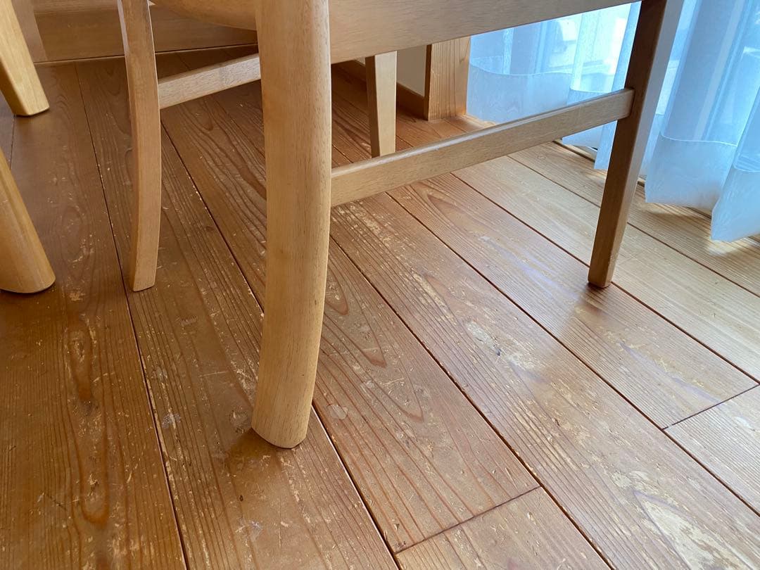 カリモクkarimoku木製ダイニングテーブルと椅子4脚セット