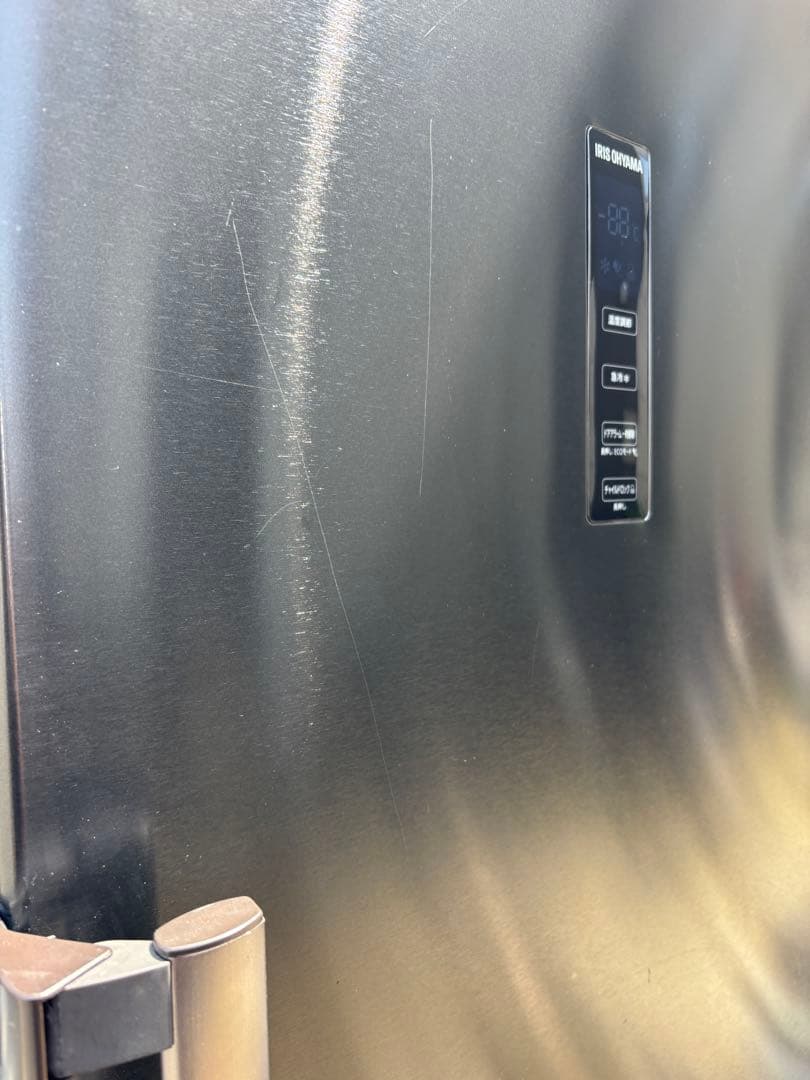 女性オーナー！ IRIS OHYAMA 冷凍庫 IUSN-27A-B 274L