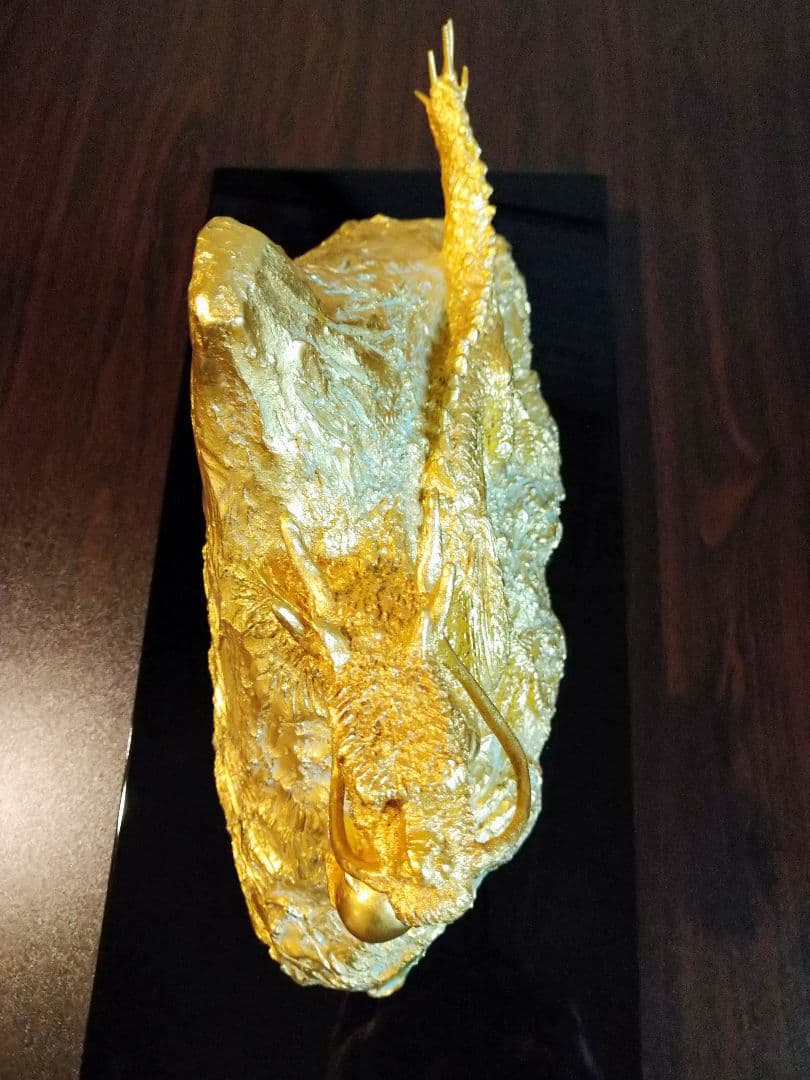 辰年 超美品 文化勲章受章 富永 直樹 富士龍 ブロンズ製 付属品有 オブジェ