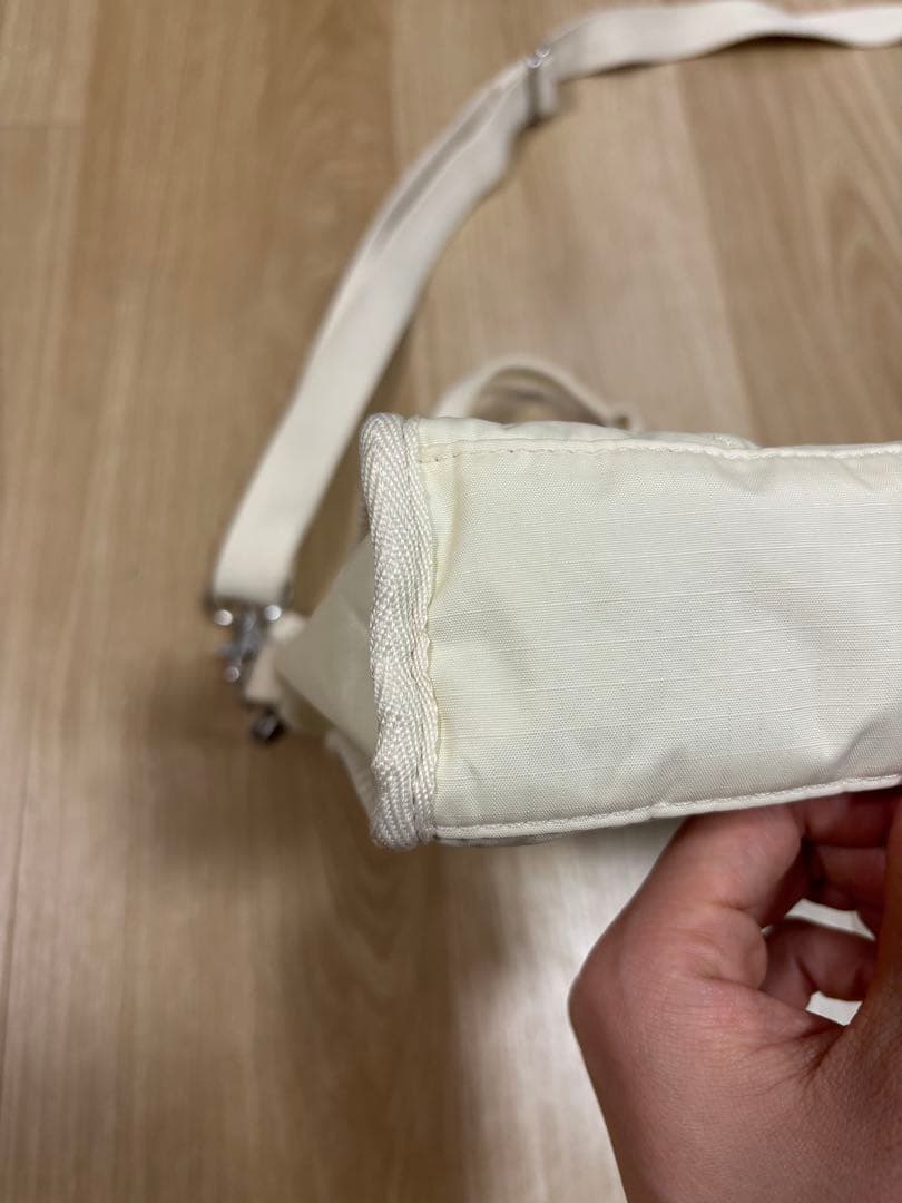 レスポートサック　ミッドナイトパール　ホワイト　白