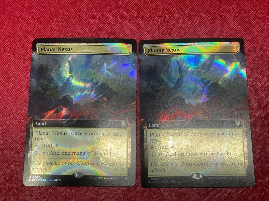 MTG 次元の結節点　リップルFOIL 英語　2枚