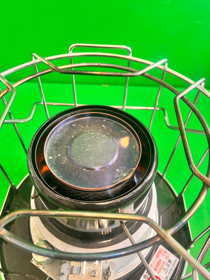  peak シングルバーナーコンロ 石油コンロ KH-002BK 動作品