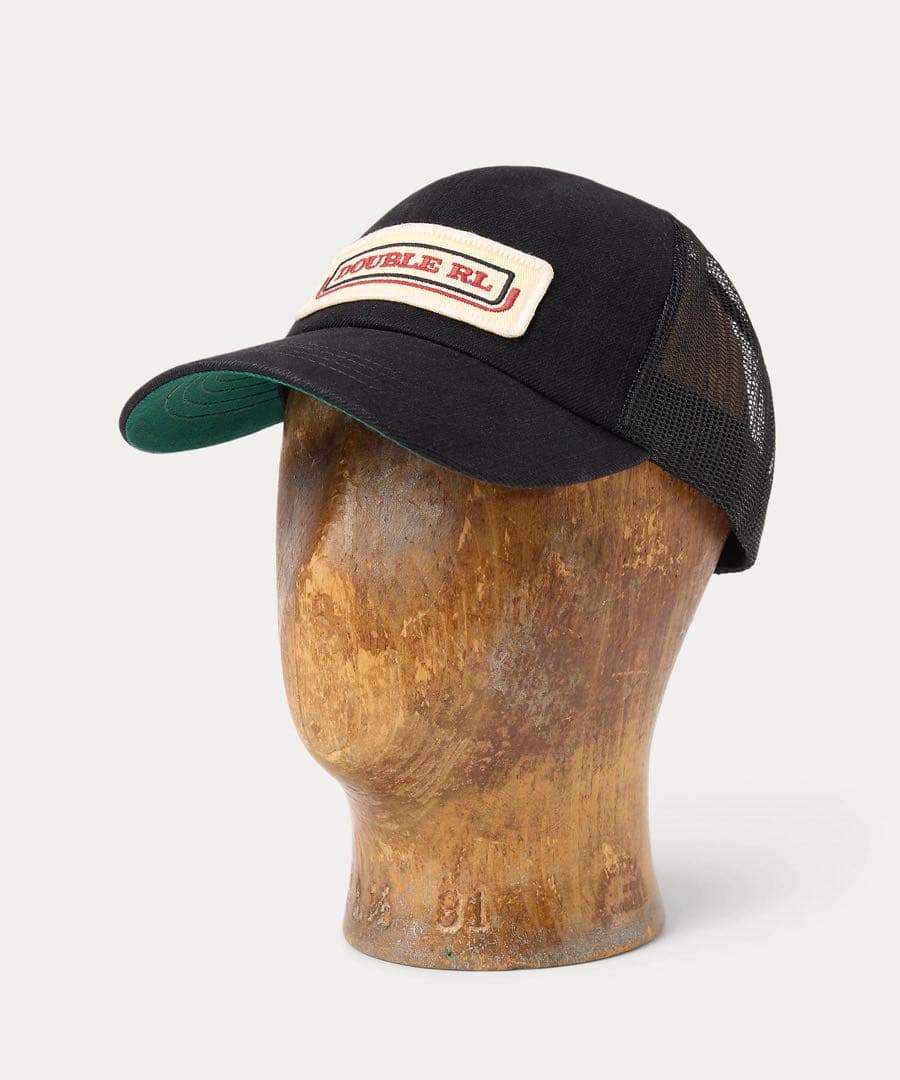 即決 新品未使用 RRL トラッカーキャップ ブラック