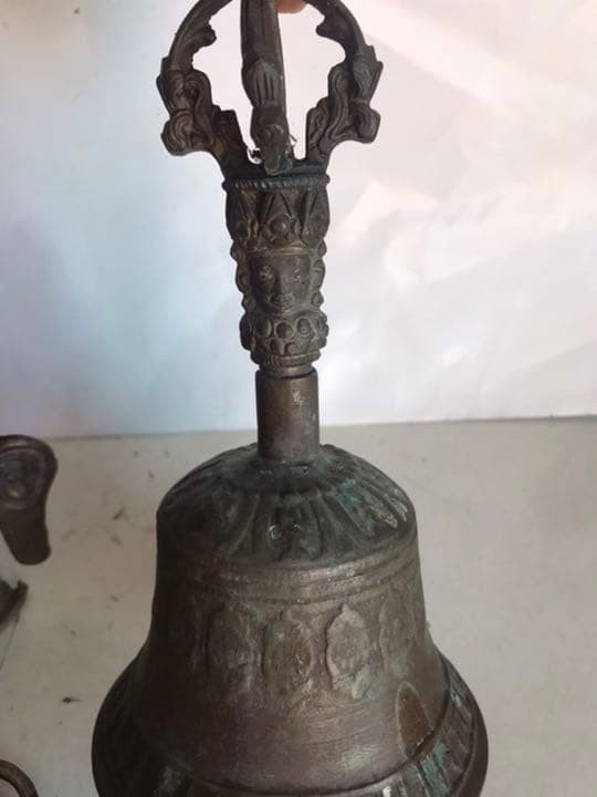 法器，真鍮製，古美術品