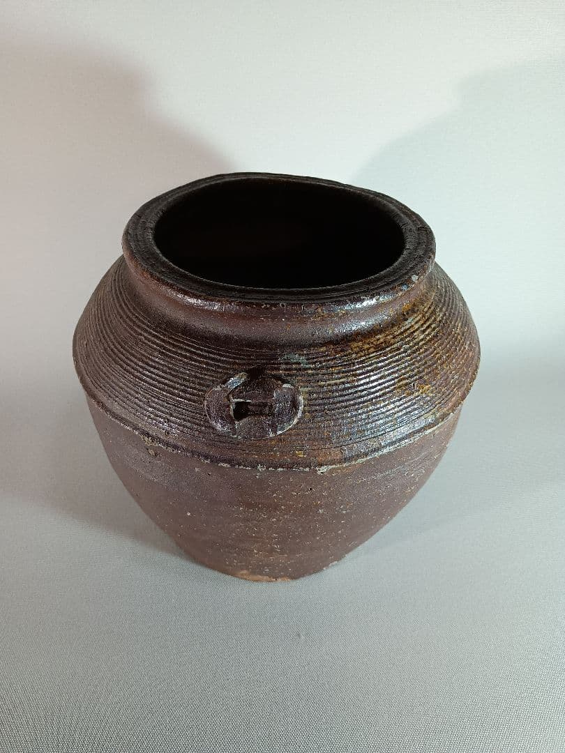 江戸初期 丹波水指小壺