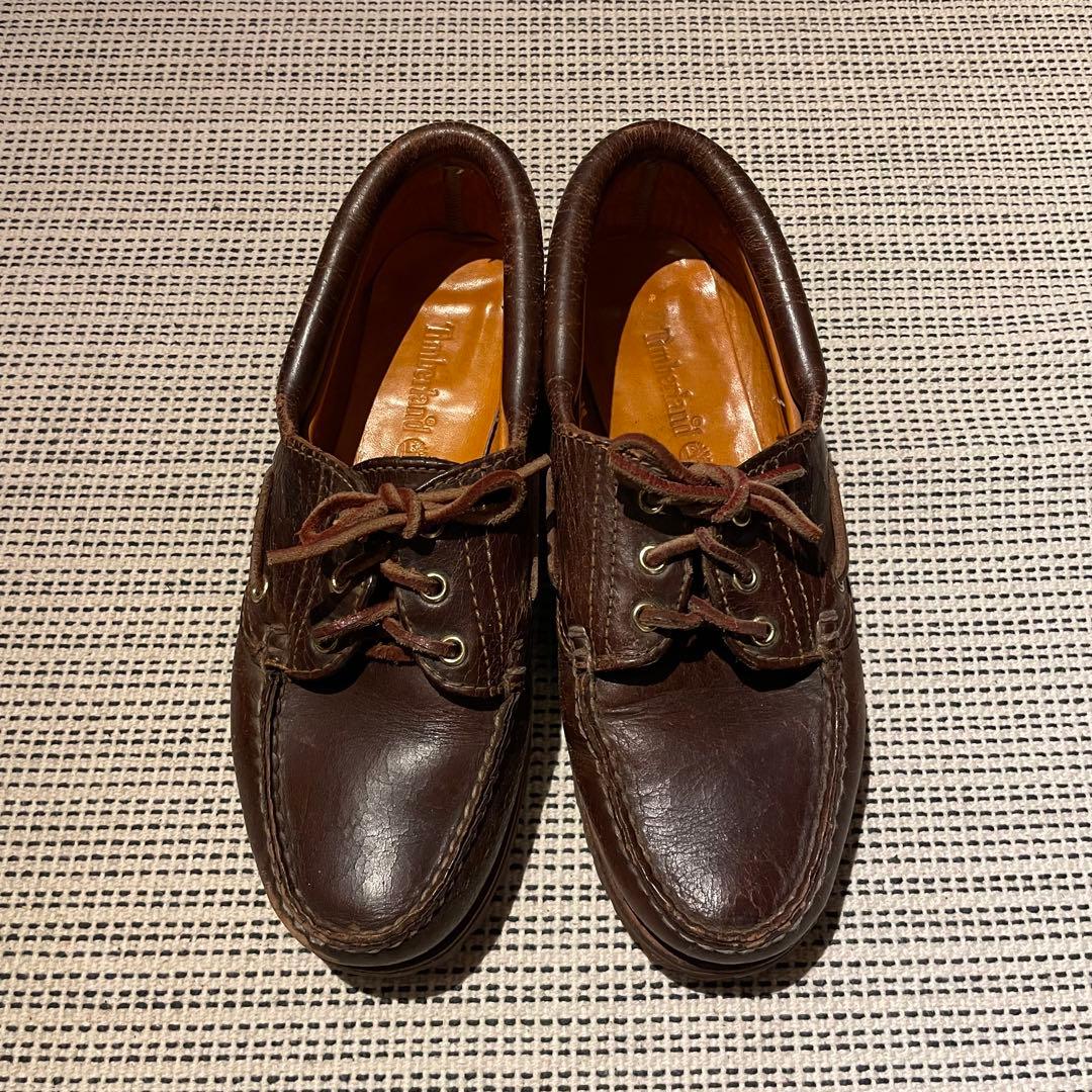 90s~ Timberland 3EyeClassicLug レザーシューズ